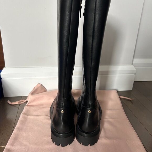 SOHO LEATHER KNEE-HIGH BOOT - Picture 11 of 11